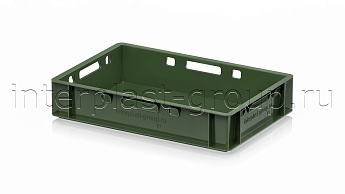 Ящик для мяса и колбасных изделий Е-1 зеленый в Новочебоксарске