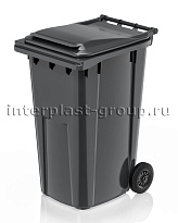 Контейнер для мусора 240 л серый облегченный 240 серый в Новочебоксарске