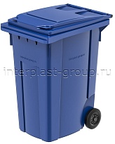 Мусорный контейнер 360 л синий 360 синий в Новочебоксарске