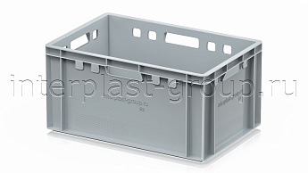 Ящик для мяса и колбасных изделий Е-3 серый в Новочебоксарске