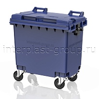 Мусорный контейнер 770 л синий 770 синий в Новочебоксарске
