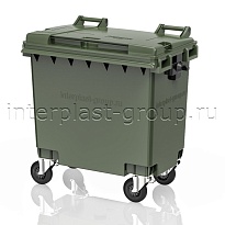 Мусорный контейнер 770 л зеленый 770 зеленый в Новочебоксарске