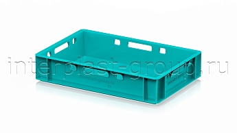 Ящик для мяса и колбасных изделий Е-1 бирюзовый в Новочебоксарске