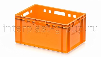Ящик для мяса и колбасных изделий Е-3 оранжевый в Новочебоксарске