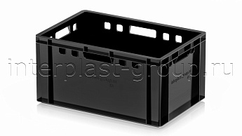 Ящик для мяса и колбасных изделий Е-3 черный в Новочебоксарске