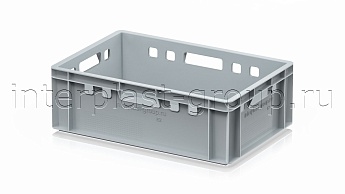 Ящик для мяса и колбасных изделий Е-2 серый в Новочебоксарске