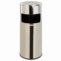 Урна с пепельницей 27 л, нержавеющая сталь, зеркальная, LAIMA PROFESSIONAL в Новочебоксарске Урна с пепельницей 27 л, нержавеющая сталь, зеркальная, LAIMA PROFESSIONAL в Новочебоксарске