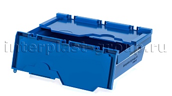 Вкладываемый контейнер KV 6417 с распашной крышкой в Новочебоксарске Вкладываемый контейнер KV 6417 с распашной крышкой в Новочебоксарске