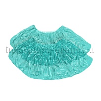 Бахилы бирюзовые 2000 шт (1000 пар), 16 мкм, однослойные, с одной резинкой, Эконом в Новочебоксарске Бахилы бирюзовые 2000 шт (1000 пар), 16 мкм, однослойные, с одной резинкой, Эконом в Новочебоксарске