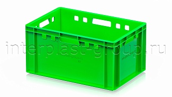 Ящик для мяса и колбасных изделий Е-3 светло-зеленый в Новочебоксарске Ящик для мяса и колбасных изделий Е-3 светло-зеленый в Новочебоксарске