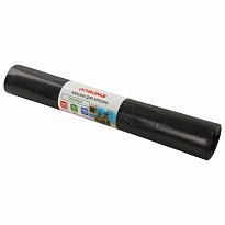 Мешки для мусора 240 л, черные, в рулоне 10 шт., ПВД 50 мкм, 1400х900 мм, LAIMA, 605337 в Новочебоксарске