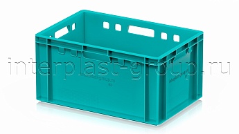 Ящик для мяса и колбасных изделий Е-3 бирюзовый в Новочебоксарске