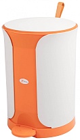 Контейнер для мусора Sтилъ с педалью 7 л оранжевый 7 оранжевый в Новочебоксарске Контейнер для мусора Sтилъ с педалью 7 л оранжевый 7 оранжевый в Новочебоксарске