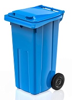Мусорный контейнер 120 л голубой в Новочебоксарске