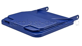 Комплект крышки для контейнера 120 л. синяя  синий в Новочебоксарске