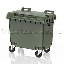 Контейнер для мусора 660 л зеленый 660 зеленый в Новочебоксарске