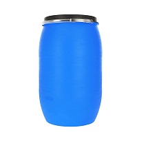 Бочка пластиковая 127 л с хомутом в Новочебоксарске Бочка пластиковая 127 л с хомутом в Новочебоксарске