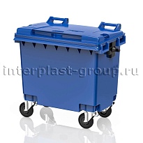 Контейнер для мусора 660 л голубой 660 голубой в Новочебоксарске Контейнер для мусора 660 л голубой 660 голубой в Новочебоксарске