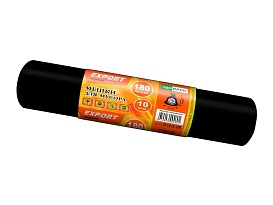 Мешки для мусора 180 л, ароматизированные, черные, в рулоне 10 шт., ПВД, 80 мкм, 1100х930 мм, EXPORT, exp18010142 в Новочебоксарске Мешки для мусора 180 л, ароматизированные, черные, в рулоне 10 шт., ПВД, 80 мкм, 1100х930 мм, EXPORT, exp18010142 в Новочебоксарске