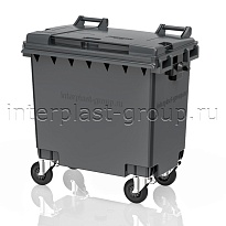 Мусорный контейнер 770 л серый 770 серый в Новочебоксарске