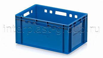 Ящик для мяса и колбасных изделий Е-3 голубой в Новочебоксарске