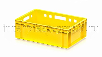 Ящик для мяса и колбасных изделий Е-2 желтый в Новочебоксарске