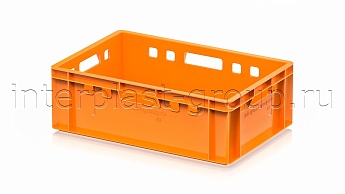 Ящик для мяса и колбасных изделий Е-2 оранжевый в Новочебоксарске