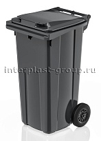 Мусорный контейнер 120 л серый 120 серый в Новочебоксарске Мусорный контейнер 120 л серый 120 серый в Новочебоксарске