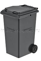 Контейнер для мусора 240 л серый 240 серый в Новочебоксарске