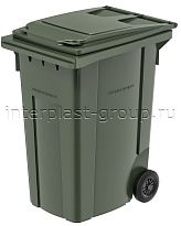 Мусорный контейнер 360 л зеленый 360 зеленый в Новочебоксарске