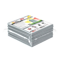 Мешки для мусора 160 л, светло-серые, в пачке 10 шт., ПВД, 40 мкм, 900х1100 мм, i-Bag в Новочебоксарске