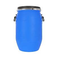 Бочка пластиковая 65 л с хомутом в Новочебоксарске Бочка пластиковая 65 л с хомутом в Новочебоксарске